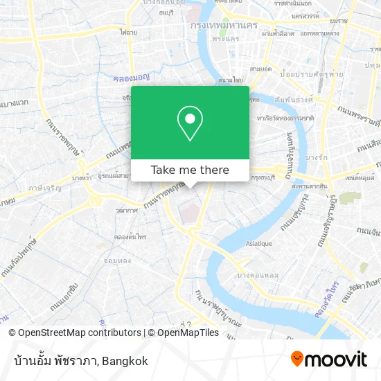 บ้านอั้ม พัชราภา map
