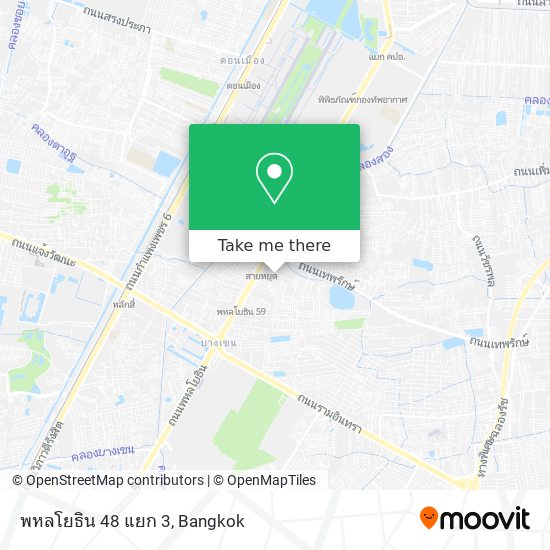 พหลโยธิน 48 แยก 3 map