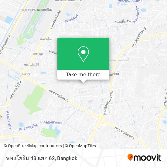 พหลโยธิน 48 แยก 62 map