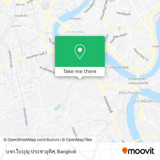 บจก.ใบบุญ ประชาอุทิศ map