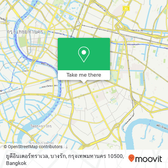 ยูดีอินเตอร์ทราเวล, บางรัก, กรุงเทพมหานคร 10500 map