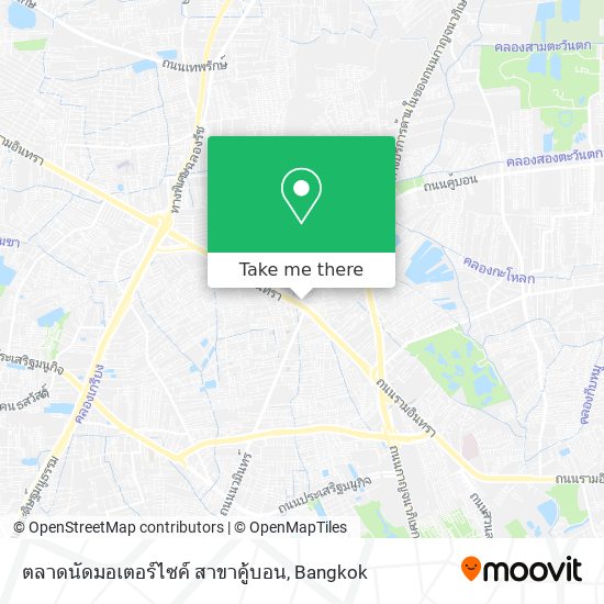 ตลาดนัดมอเตอร์ไซค์ สาขาคู้บอน map