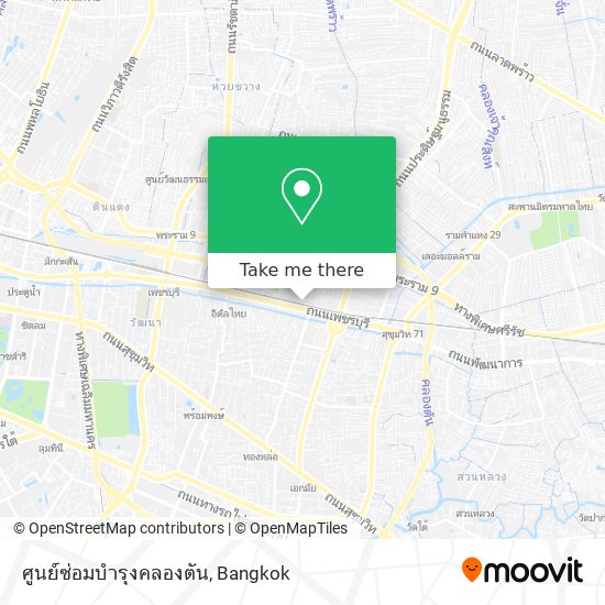 ศูนย์ซ่อมบำรุงคลองตัน map