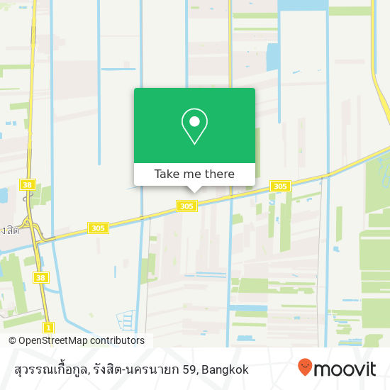 สุวรรณเกื้อกูล, รังสิต-นครนายก 59 map