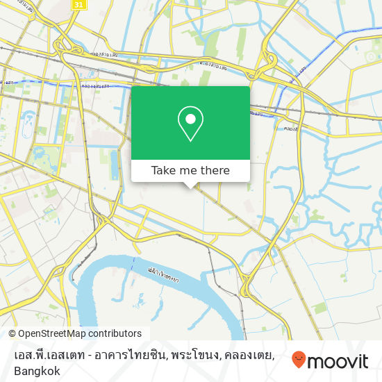 เอส.พี.เอสเตท - อาคารไทยซิน, พระโขนง, คลองเตย map