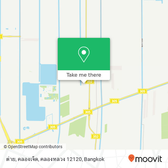 ต่าย, คลองเจ็ด, คลองหลวง 12120 map