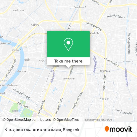 ร้านคุณณา ตลาดพลอยแม่สอด map