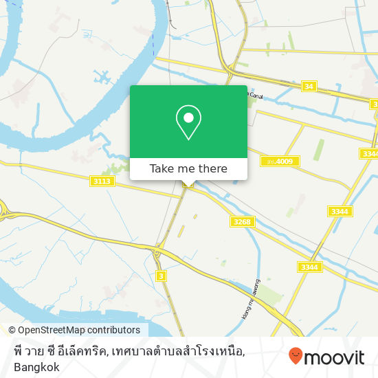 พี วาย ซี อีเล็คทริค, เทศบาลตำบลสำโรงเหนือ map