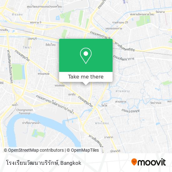 โรงเรียนวัฒนาบริรักษ์ map