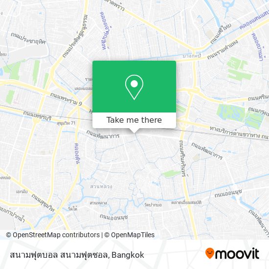 สนามฟุตบอล สนามฟุตซอล map