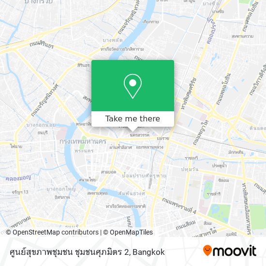 ศูนย์สุขภาพชุมชน ชุมชนศุภมิตร 2 map