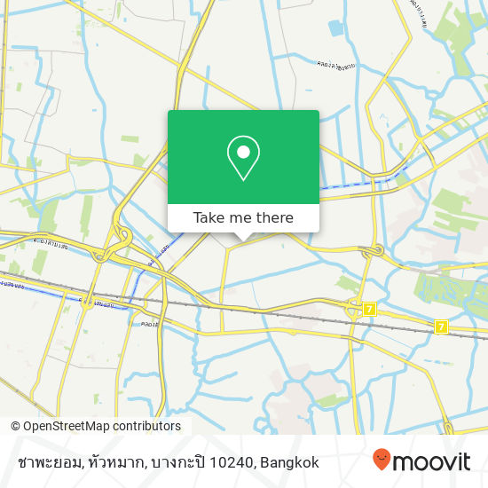 ชาพะยอม, หัวหมาก, บางกะปิ 10240 map