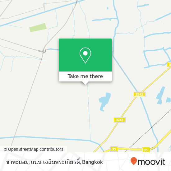 ชาพะยอม, ถนน เฉลิมพระเกียรติ์ map