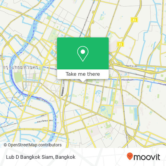 Lub D Bangkok Siam map