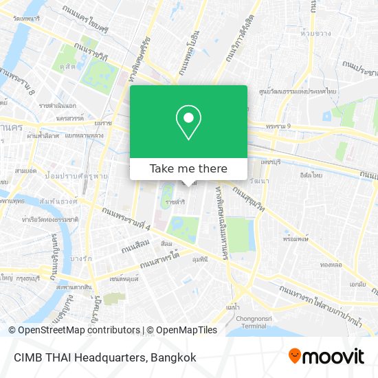 CIMB THAI Headquarters map