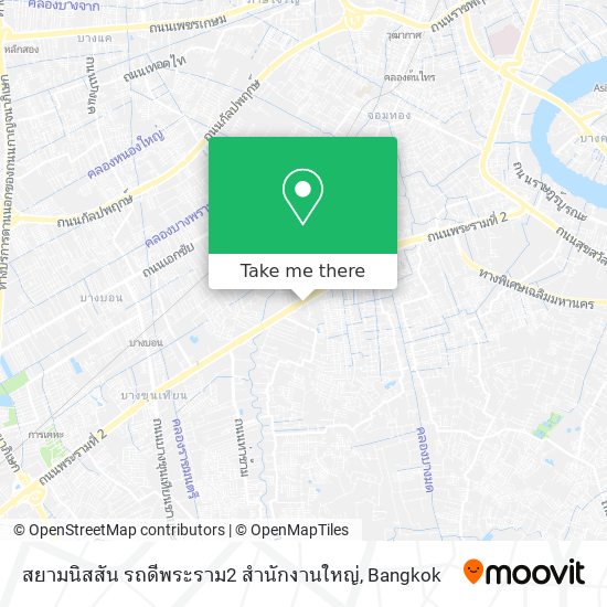 สยามนิสสัน รถดีพระราม2 สำนักงานใหญ่ map