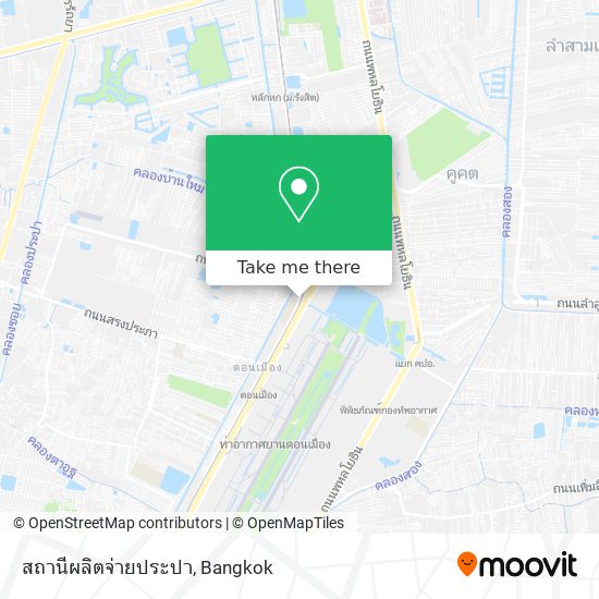 สถานีผลิตจ่ายประปา map