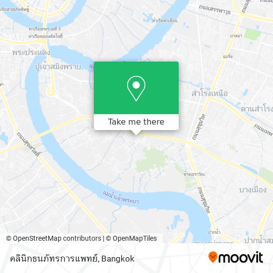 คลินิกธนภัทรการแพทย์ map