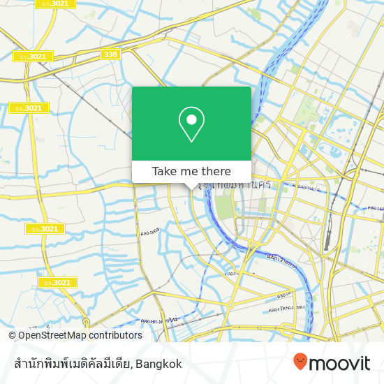 สำนักพิมพ์เมดิคัลมีเดีย map