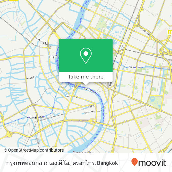 กรุงเทพตอนกลาง เอส.ดี.โอ., ตรอกไกร map