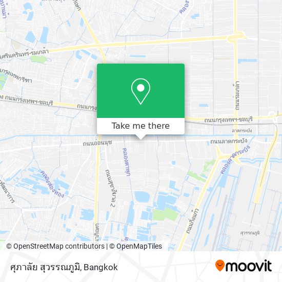ศุภาลัย สุวรรณภูมิ map