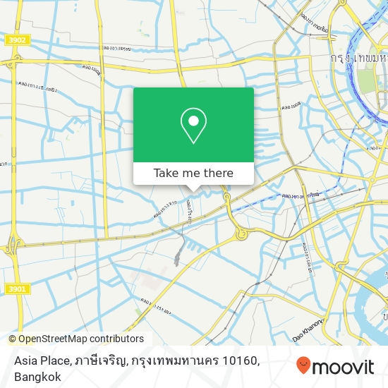 Asia Place, ภาษีเจริญ, กรุงเทพมหานคร 10160 map