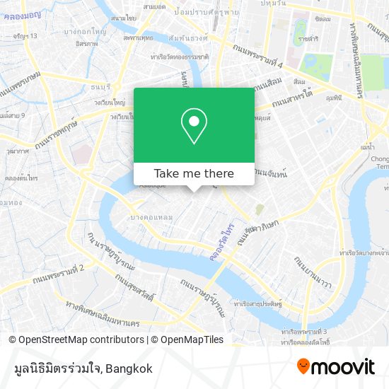 มูลนิธิมิตรร่วมใจ map