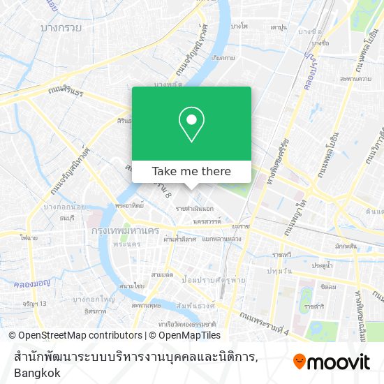 สำนักพัฒนาระบบบริหารงานบุคคลและนิติการ map