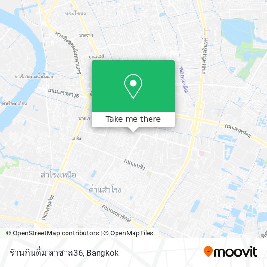 ร้านกินดื่ม ลาซาล36 map