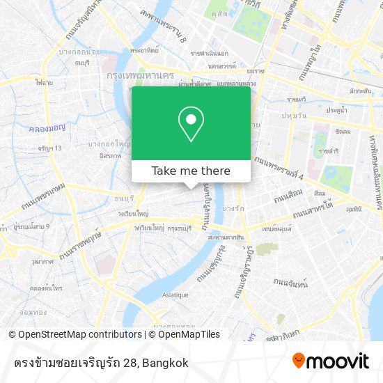 ตรงข้ามซอยเจริญรัถ 28 map