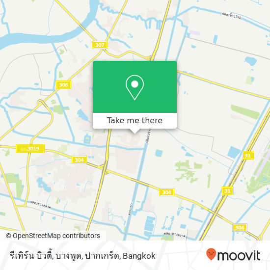 รีเทิร์น บิวตี้, บางพูด, ปากเกร็ด map