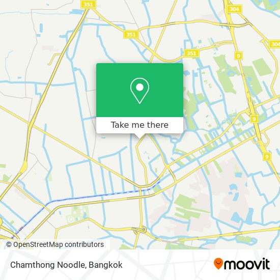 Chamthong Noodle map