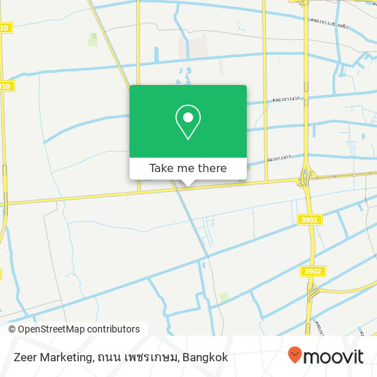 Zeer Marketing, ถนน เพชรเกษม map