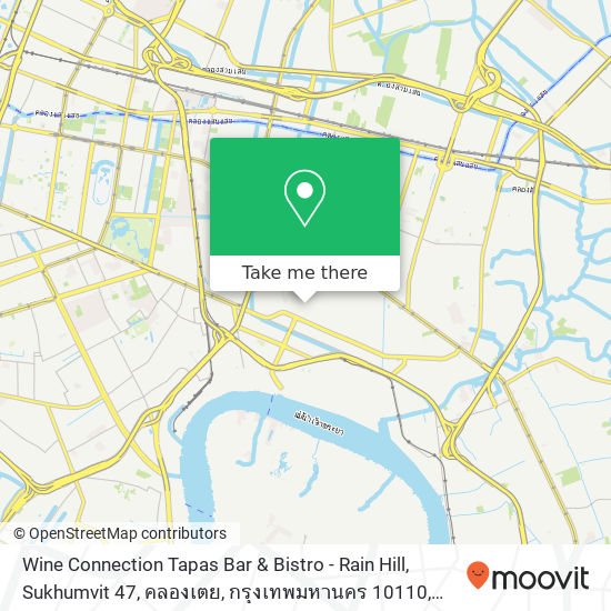 Wine Connection Tapas Bar & Bistro - Rain Hill, Sukhumvit 47, คลองเตย, กรุงเทพมหานคร 10110 map