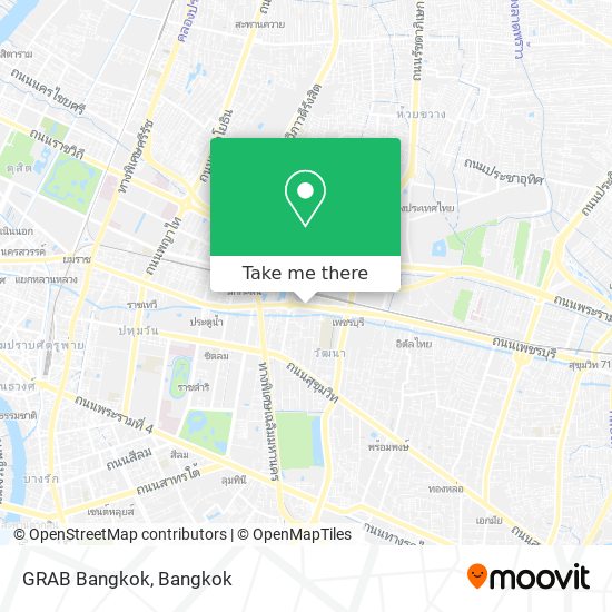 GRAB Bangkok map