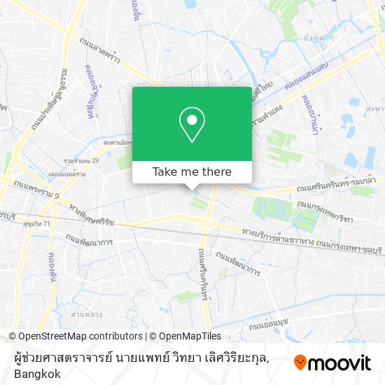 ผู้ช่วยศาสตราจารย์ นายแพทย์ วิทยา เลิศวิริยะกุล map