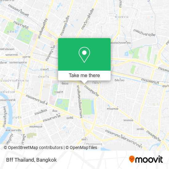 Bff Thailand map