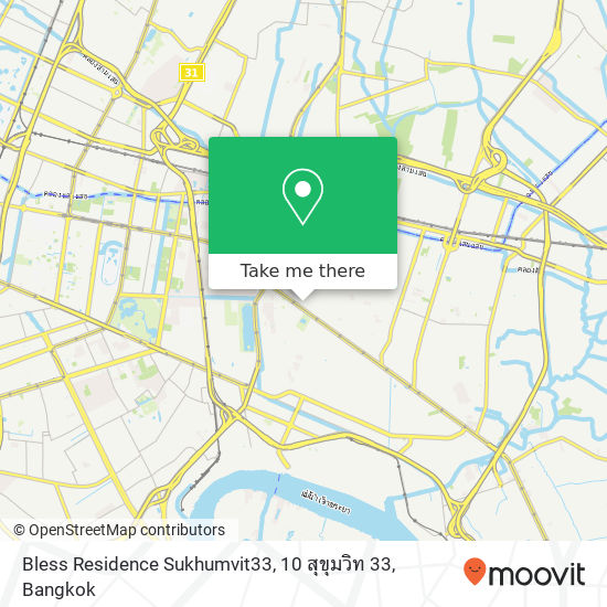 Bless Residence Sukhumvit33, 10 สุขุมวิท 33 map