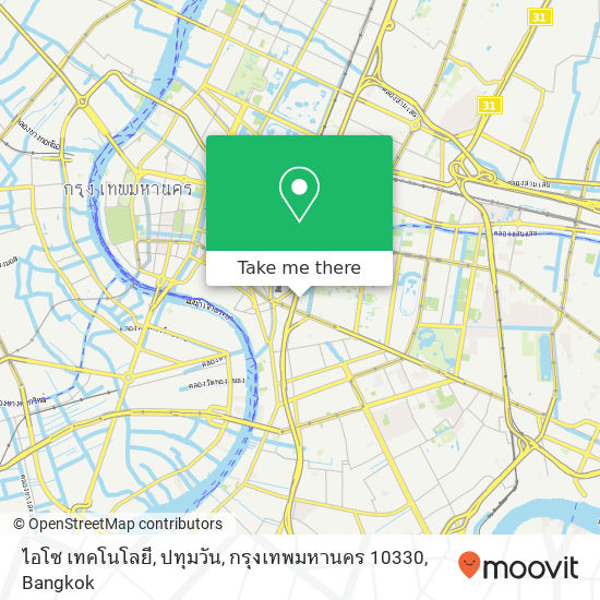 ไอโซ เทคโนโลยี, ปทุมวัน, กรุงเทพมหานคร 10330 map