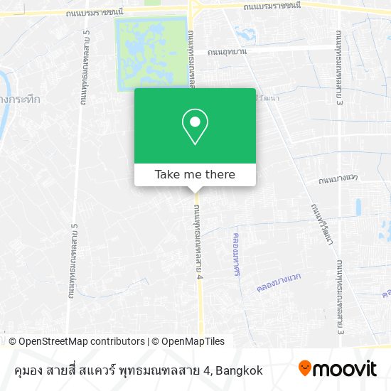 คุมอง สายสี่ สแควร์ พุทธมณฑลสาย 4 map