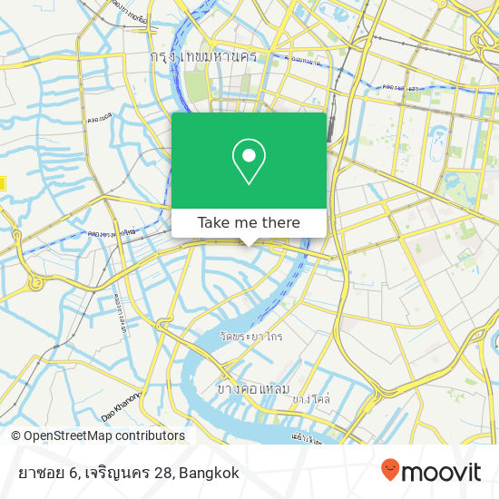 ยาซอย 6, เจริญนคร 28 map