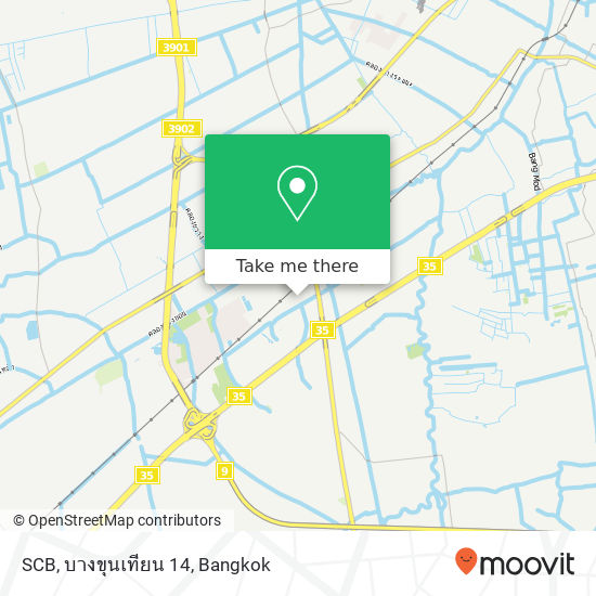 SCB, บางขุนเทียน 14 map