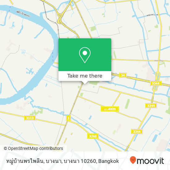 หมู่บ้านพรไพลิน, บางนา, บางนา 10260 map