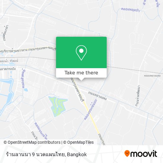 ร้านลานนา 9 นวดแผนไทย map