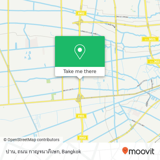 ปาน, ถนน กาญจนาภิเษก map