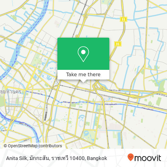 Anita Silk, มักกะสัน, ราชเทวี 10400 map