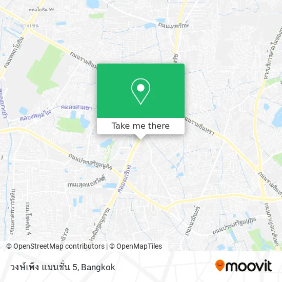 วงษ์เพ็ง แมนชั่น 5 map