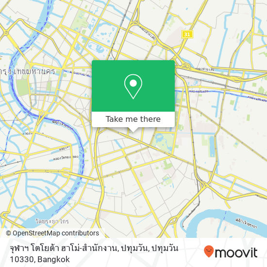 จุฬาฯ โตโยต้า ฮาโม่-สำนักงาน, ปทุมวัน, ปทุมวัน 10330 map