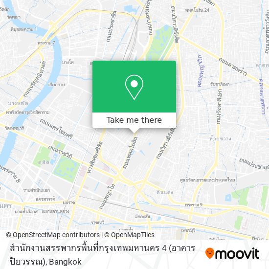 สำนักงานสรรพากรพื้นที่กรุงเทพมหานคร 4 (อาคารปิยวรรณ) map