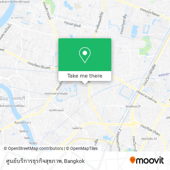 ศูนย์บริการธุรกิจสุขภาพ map